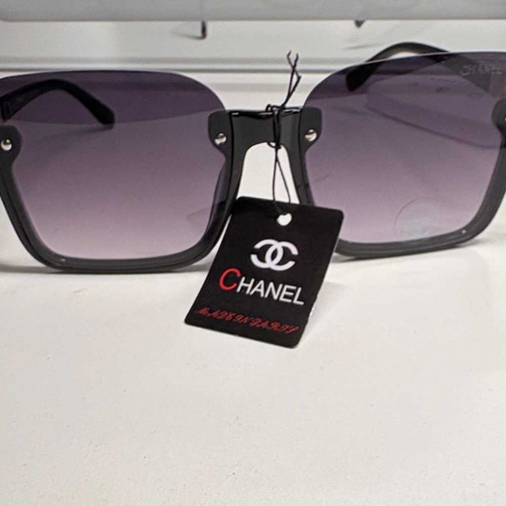Black and Purple Sunglasses